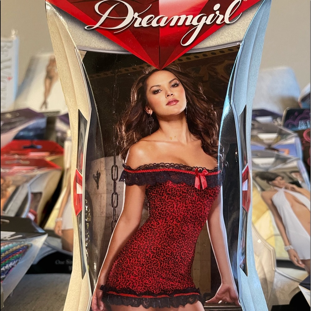 Leopard print chemise